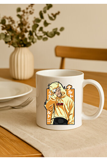 BSE Naruto Hoodie Style Mug ☕ Premium Anime Mug for Japanese Fans 🔥