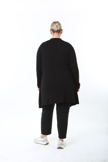 XL Modam Women's Lycra One-Piece Plus Size Tunic Cardigan