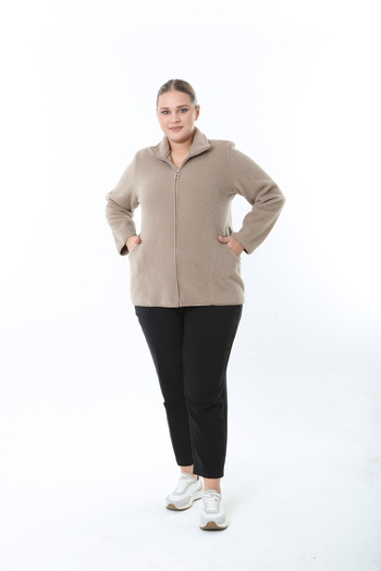 XL Modam Women's Zip-Up Plus Size Cardigan