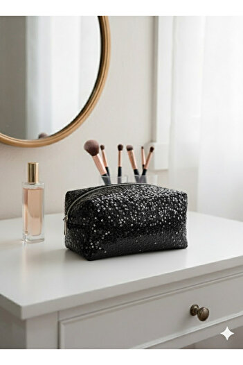 elma Sequin Makeup Bag