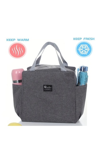 LUXER Luxer Insulated Bag, Water Resistant, Gray, 25x25x14cm