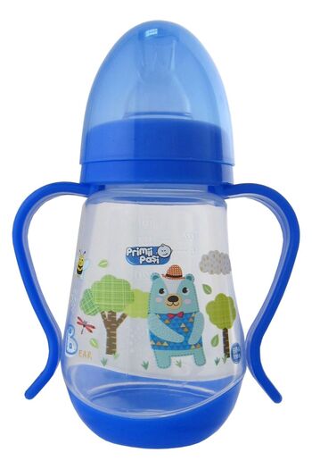 Primii Pasi Baby bottle with handles 150 ml