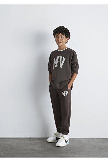 Mavi 6010010-71593 Mv Printed Brown Sweatpants