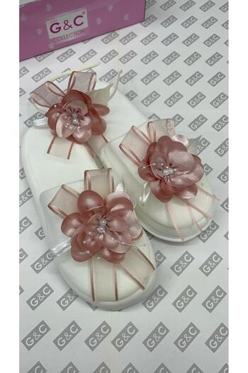 GC Bride Pregnant Mother Slippers - Pregnant Slippers Crown Set with Box
