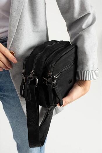 Baginn Women's Messenger Bag 24*16 cm Lightweight Polyamide Water Repellent Soft Fabric Crossbody Shoulder Bag