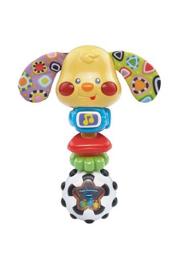 Generic vtech Playtime Puppy Rattle, Multi-Colour