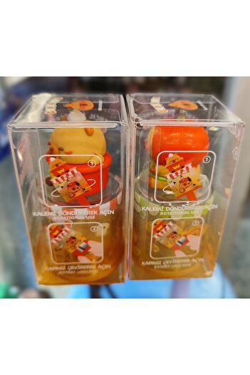 ada çanta kırtasiye Cute Shaped Pencil Sharpener with Double Blades and a Box with a Lid (2 Pieces)