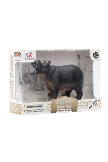 Eco Lounge Boxed Model Figure Animal Hippopotamus / Hippopotamus