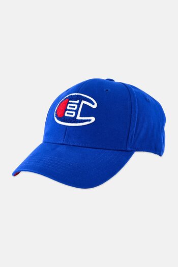 Champion Men Brand Logo Cap, Blue