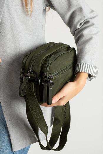 Baginn Women's Messenger Bag 24*16 cm Lightweight Polyamide Water Repellent Soft Fabric Crossbody Shoulder Bag