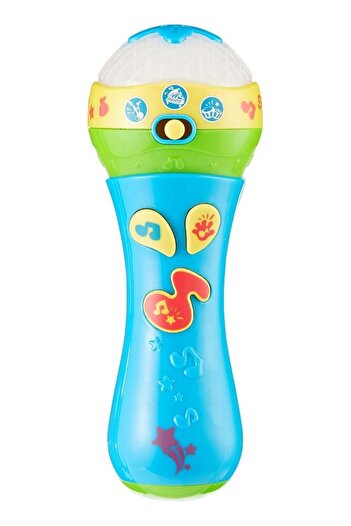 Happy Kids Little Learners Premium My First Microphone - Softly Amplifies Your Little Star's Voice -