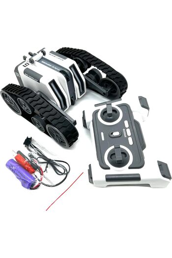 Generic MZtoyz- Track Stunt Vehicle Double Sided RC Tank RC Car Remote Control Toy Car