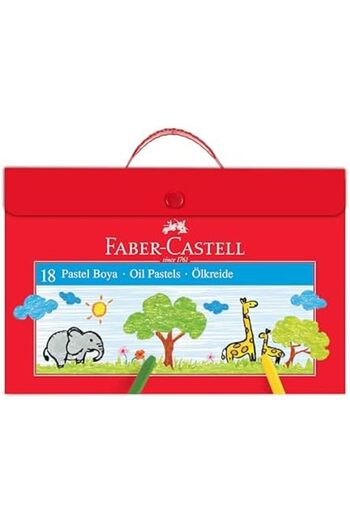 STOREMAX Polysight Pastel with Bag, 18 Colors, Soft and Vibrant Colors, Effective Application, Portable Plastic Case
