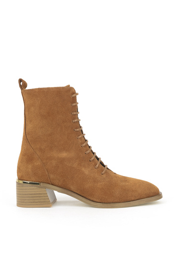 Ziya , Women's Genuine Leather Boots 1531050Z26103551K2 Tan