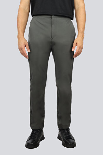 PAUL&SHARK Men's Regular Fit Normal Waist Straight Leg Khaki Trousers 15314091-025