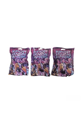 Virtual Trend Set 3 Figurine Virtual Trend, Misterybox, K-Pop Girls Demon Hunter, multicolor 5cm