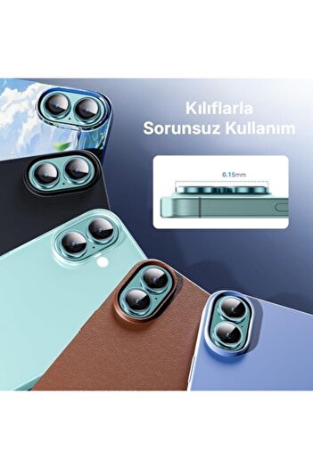 STOREMAX Lens with Alloy Frame and 9H Hardness Tempered Glass Compatible with Polysight 16 and 16 (Green, Glass)