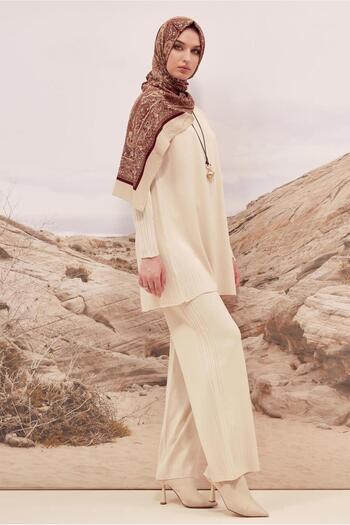 Alvina Triko Double Pants Suit 45867