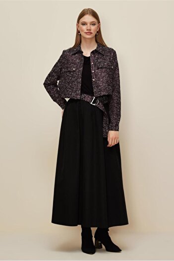 Alvina Skirted Jacquard Suit 45935