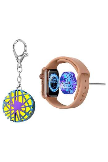 Generic Magnetic Fast Charger for Apple Watch | Bird Nest Design, Multi-Color LED, Portable