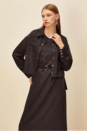 Alvina Jacket and Belted Dress Suit 46030