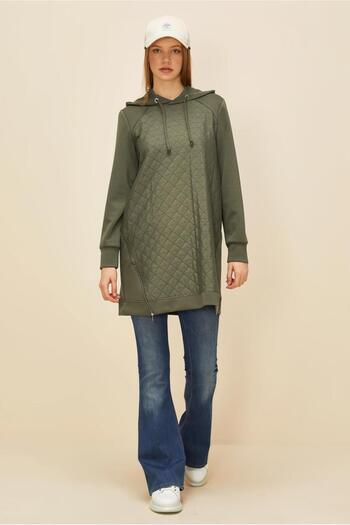 Alvina Hooded Sweatshirt Tunic 45181
