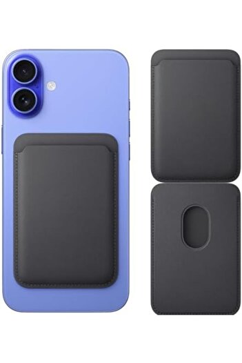 STOREMAX Polysight Wallet Card Holder Leather Reinforced Magnets, Compatible with iPhone 16/15/14/13/12 Trendzap 4674