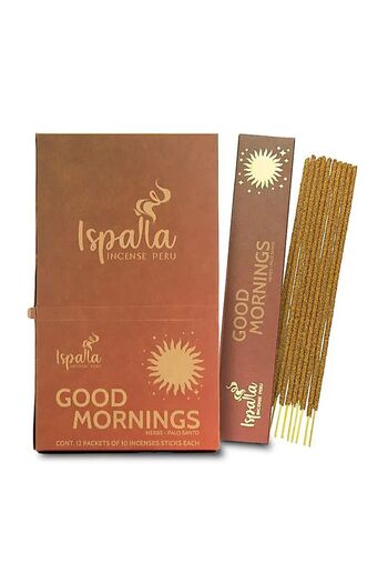 Ispalla Shamanic Scented Sticks – GOOD MORNINGS | Start the day, clean energy & clarity