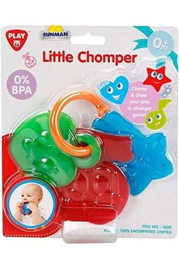 Generic Playgo Sensory Little Charms – 3 Piece Lightweight Teether Set