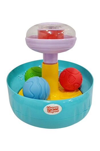 Hapee Capee First Spinning Top, Spinning Toy With Three Balls With Different Colours, Best Gift Toys