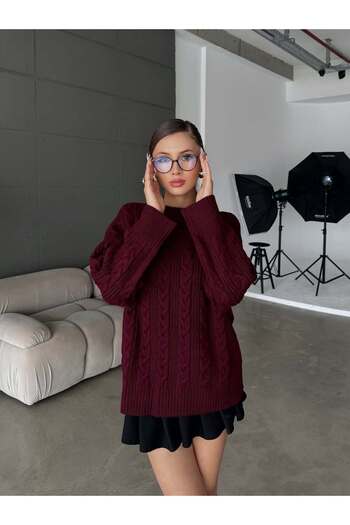CODER SW Crew Neck Knitted Knitwear Sweater