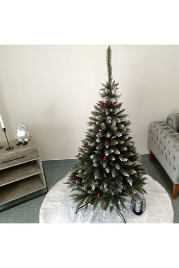 SERSIMO Christmas Deluxe artificial tree by Sersimo, Mountain Ash, 2D, 150cm