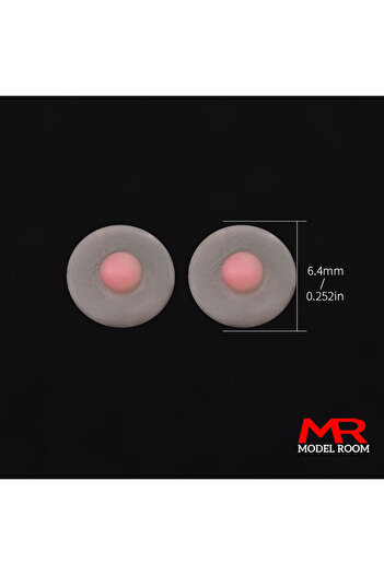 Choice1 1 Pair C 1/6 ScaleFemale Simulated Nipple Silicone Sticker Seamless Body Accessories Fit 12'' TBL PH