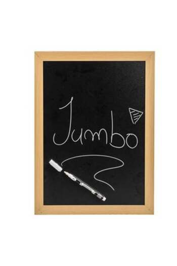 SHOPIENS Decorative Black Board with Chalk Marker 30 x 40 cm