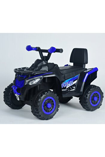 CAR Electric Motorcycle 6V Battery, 380 Motor with Music & Educational Lights 29-909-BLUE