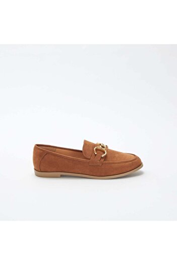 KIABI Suedette deck shoes BROWN