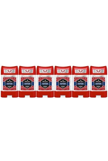 Old Spice Set 6 x Antiperspirant Stick Gel 70ml Men Captain