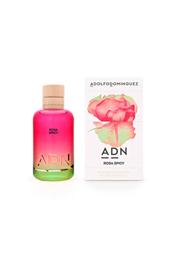 Adolfo Dominguez ADN ROSA SPICY unisex Eau de Parfum with vaporizer 100 ml