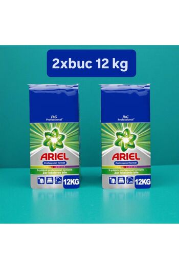 Ariel 2XBUC Professional Universal, Automatic Laundry Detergent, 80 Washes, 12 Kg