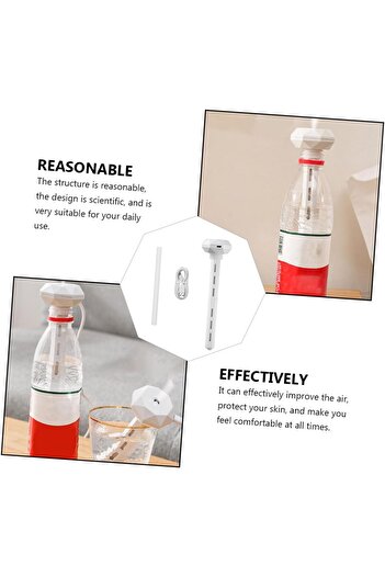 Generic Donut Portable Humidifier | ABS Build, Skin Moisturizer, Air Purifier, USB Power