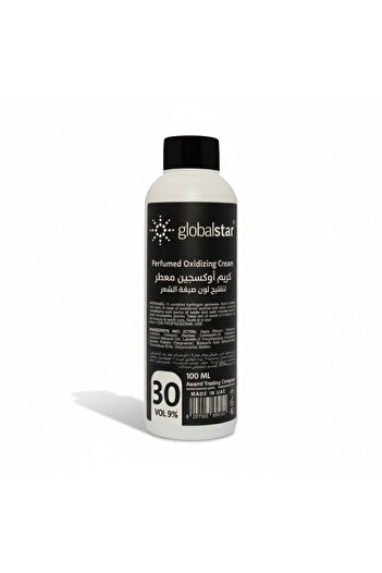 Globalstar Oxygen Fragranced 30% Oxidizing Cream (100ml) for Vibrant Hair Color
