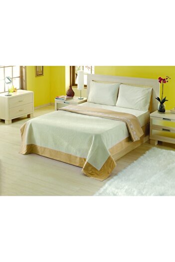Valentini Bianco Bedspread, Double, 240x240cm, Rustic Collection