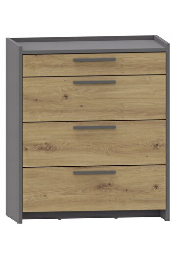Other ALTIVO COM 70 3SW1SN artisan-anthracite chest of drawers large 4-drawer clothes cabinet