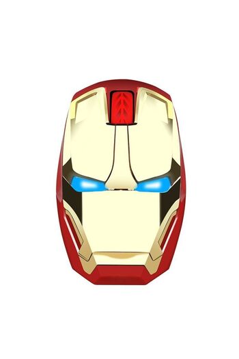 Choice USB wireless mouse C Cool Wireless Iron Man Mouse Mice Ergonomic 2.4g Portable Mobile Computer Click