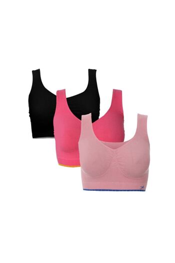 CARINA Set of 3 Karina Cotton Bras - BR 20011