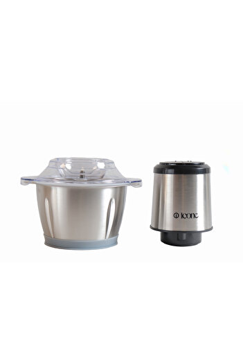 Icon Icon Onion Chopper - Steel Bowl - 400 Watts - 1.2 Liters - Model FC-5512S