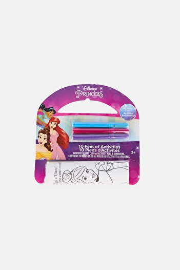 Danawares Disney Princess 10 Feet Roll Of Activites, Multicolor