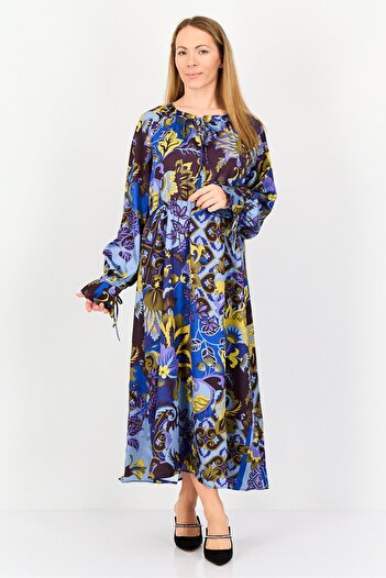 ORSAY Women Floral Print Midi Dress, Multicolor
