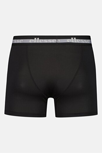Ellesse Men 3 Pack Brand Logo Boxer Briefs, Black