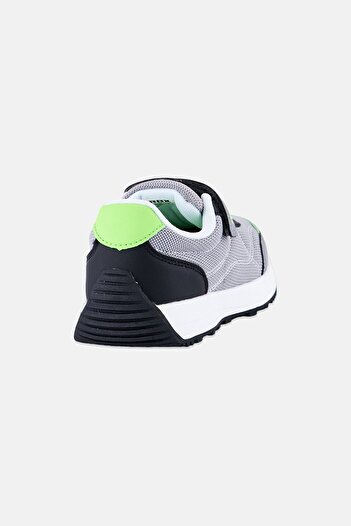 RBX Kids Boy Velcro Closure Running Shoes, Grey
